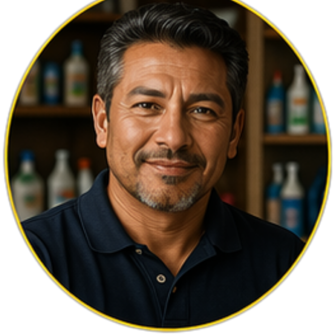 Miguel, vendedor por catálogo en CDMX