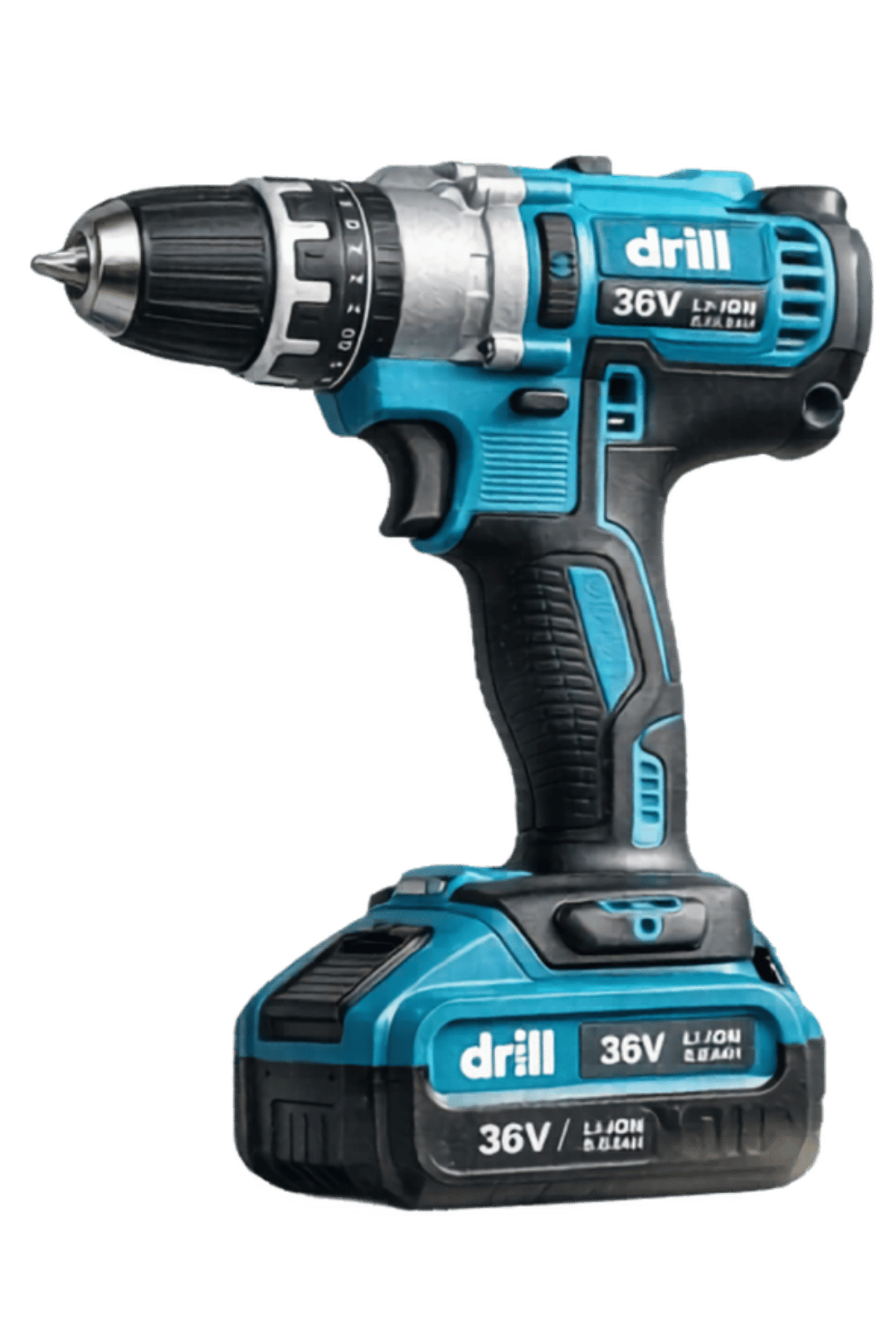 Taladro inalámbrico DRILL 36V con batería, percutor y garantía de un año